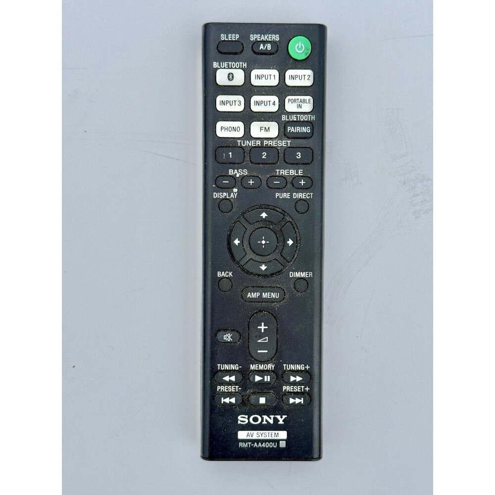 RMT-AA400U Remote Control For Sony Stereo Receiver STR-DH190 STRDH190